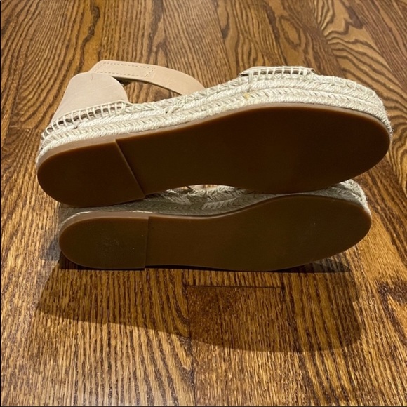 SPLENDID NWOT Jensen espadrille nude platform sandals - Picture 5 of 5